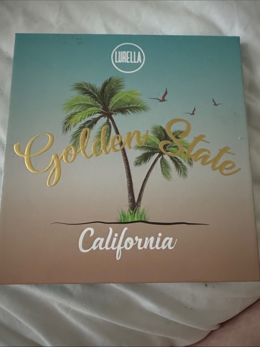lurella golden state eyeshadow palette
